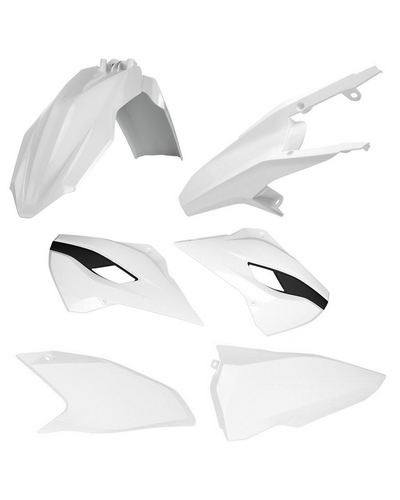 Kit Plastique Moto POLISPORT Kit plastiques POLISPORT blanc - Husqvarna TE/FE (14-16)