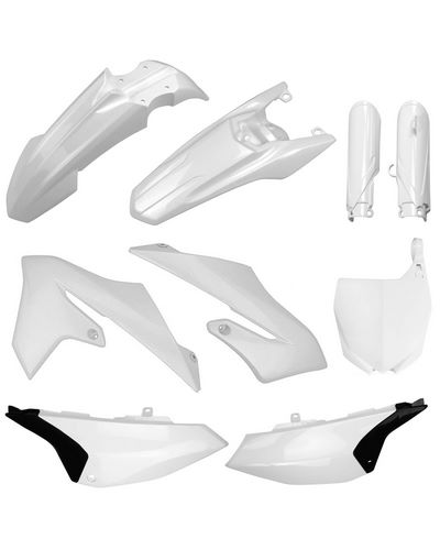 Kit Plastique Moto POLISPORT Kit plastiques POLISPORT blanc - Yamaha YZ  65 (19-22)