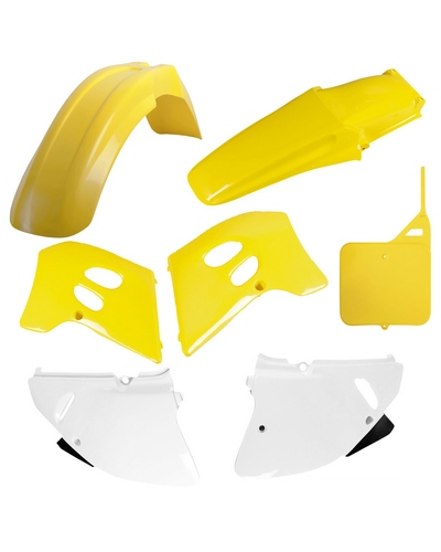 Kit Plastique Moto POLISPORT Kit plastiques POLISPORT couleur origine - Suzuki RM 125 (93-95)