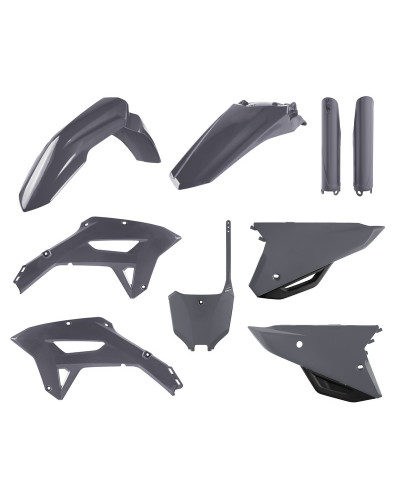 Kit Plastique Moto POLISPORT Kit plastiques POLISPORT - gris nardo (21-22) Honda CRF450RX