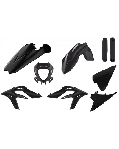 Kit Plastique Moto POLISPORT Kit Plastiques POLISPORT noir Beta X-Trainer