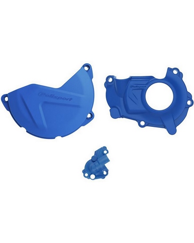 Plastiques Accessoires Moto POLISPORT kit protection de carter d'embrayage, d'allumage et de pompe à eau POLISPORT - Yamaha YZF 450 F (18-