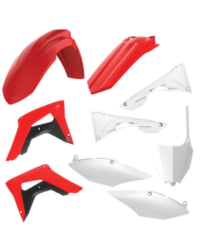 Kit Plastique Moto POLISPORT Kit standard CRF 250RX (19>20) CRF450RX (17>19) vr OEM