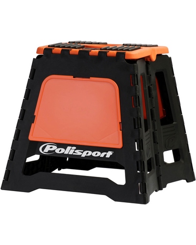 Béquille Arrière et Lève Moto POLISPORT Lève-moto fixe POLISPORT repliable orange/noir