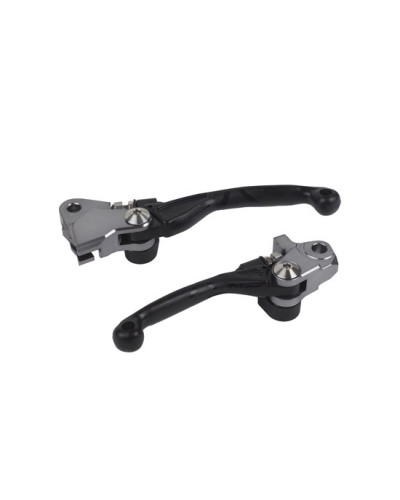 Leviers Moto POLISPORT Leviers pivot KTM85SX/Freeride'14/GAS MC NOIR