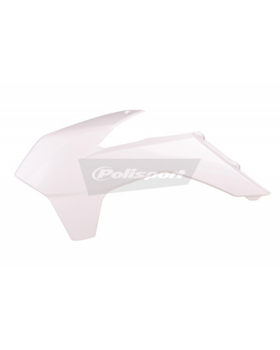 Ouies Radiateur Moto POLISPORT Ouïes de radiateur POLISPORT blanc KTM