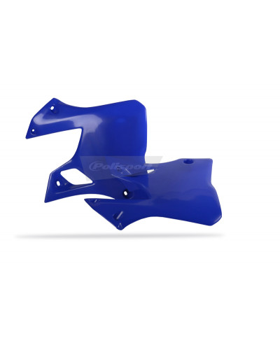 Ouies Radiateur Moto POLISPORT Ouïes de radiateur POLISPORT bleu Yamaha YZ125/YZ250