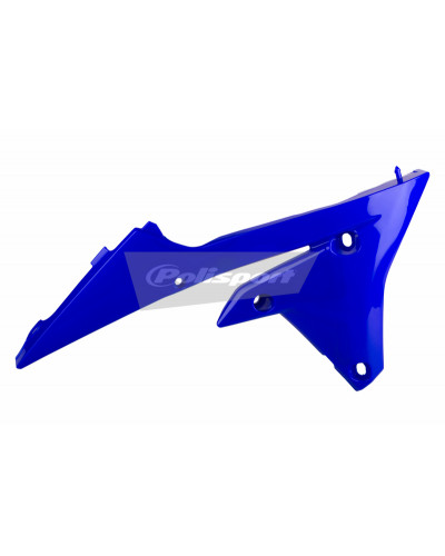 Ouies Radiateur Moto POLISPORT Ouïes de radiateur POLISPORT bleu Yamaha YZ250F/YZ450F