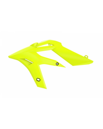 Ouies Radiateur Moto POLISPORT Ouïes de radiateur POLISPORT jaune fluo Beta Xtrainer