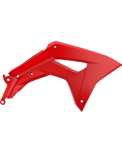 Ouies Radiateur Moto POLISPORT Ouïes de radiateur POLISPORT rouge - Honda CRF150L