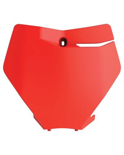 Plaque Course Moto POLISPORT Plaque frontale POLISPORT orange fluo KTM SX/SX-F Plaque Course Moto POLISPORT Plaque frontale POLISPORT orange fluo KTM SX/SX-F