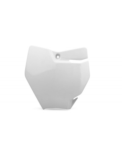 Plaque Course Moto POLISPORT Plaque numéro frontale POLISPORT blanc KTM SX65