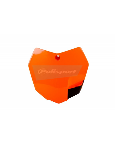 Plaque Course Moto POLISPORT Plaque numéro frontale POLISPORT orange KTM