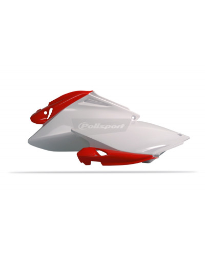 Plaque Course Moto POLISPORT Plaques latérales POLISPORT couleur origine blanc/rouge Honda CRF250R
