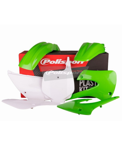 Kit Plastique Moto POLISPORT Plastic kit Polisport Kawasaki OEM color 90462