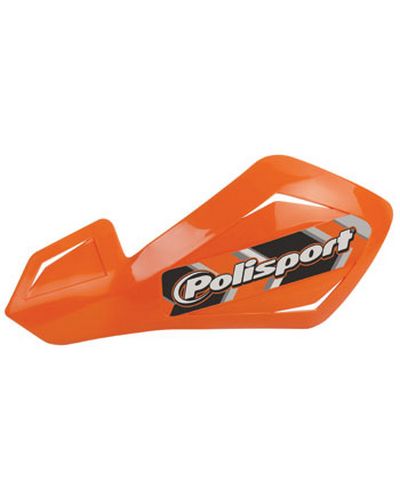 POLISPORT  PROT.MAINS Protéges mains UNIVERSEL Freeflow lite + montage aluminium ORANGE KTM
