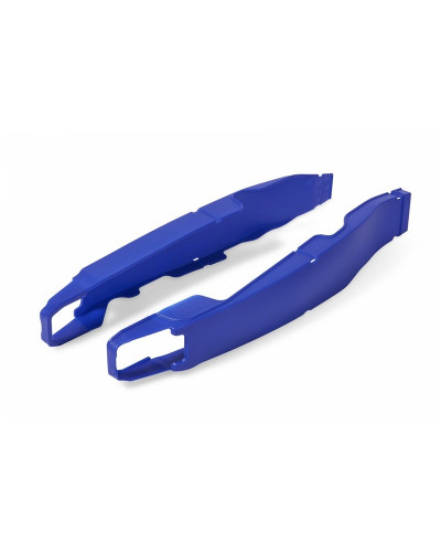 Plastiques Accessoires Moto POLISPORT Protection de bras oscillant POLISPORT bleu Yamaha YZ250/450F