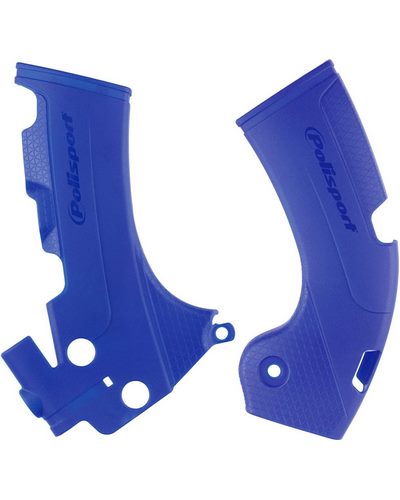 Protege Cadre Moto POLISPORT Protection de cadre POLISPORT bleu Yamaha YZ250F/450F