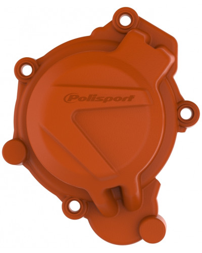 Protection Carter Moto POLISPORT Protection de carter d'allumage POLISPORT orange
