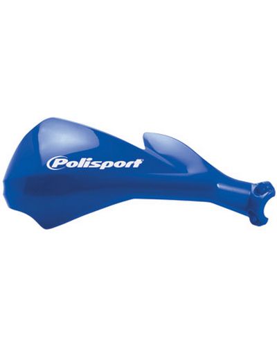 Protège Main Moto POLISPORT Protége mains Sharp version fermée - kit montage guidon 22 inclus - insert vis BLEU YAMAHA