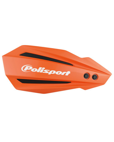 Protège Main Moto POLISPORT Protèges mains Mx Bullit (2 kits de montage) ORANGE