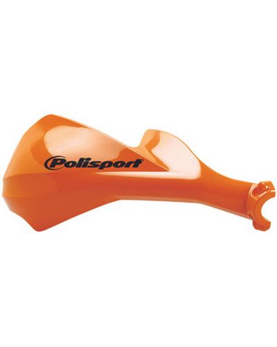 Protège Main Moto POLISPORT Protéges mains Sharp version fermée - kit montage guidon 22 inclus - insert vis non inclu ORANGE KTM