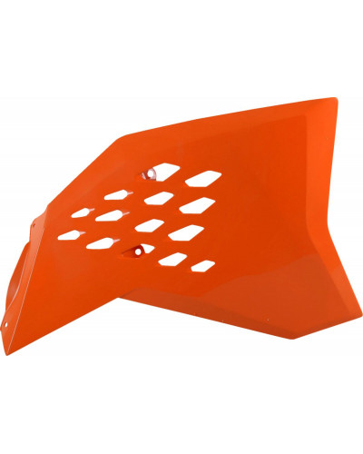 Carters divers POLISPORT RAD COVERS SX/SXF 07-10 OR Carters divers POLISPORT RAD COVERS SX/SXF 07-10 OR
