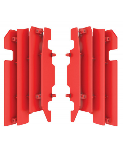 Carters divers POLISPORT RAD LOUVERS CRF450 00-04 RED Carters divers POLISPORT RAD LOUVERS CRF450 00-04 RED