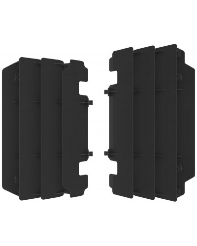 Carters divers POLISPORT RAD LOUVERS KX125/250 BK Carters divers POLISPORT RAD LOUVERS KX125/250 BK