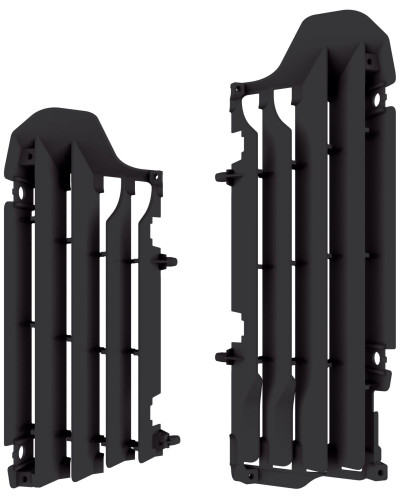 Radiateur Moto POLISPORT RAD LOUVERS RMZ450 18- BK