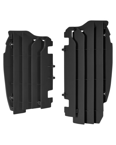 Radiateur Moto POLISPORT RADIATOR GUARD KXF450 10-15 BK