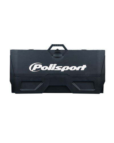 Tapis Paddock Moto POLISPORT Tapis récupérateur pliable POLISPORT Bike Mat noir