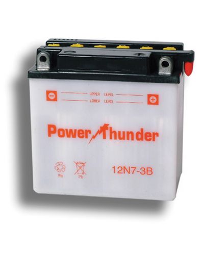 Batterie Moto POWER THUNDER 12N7-3B garantie 6 mois