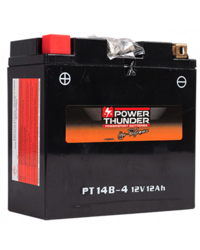 Batterie Moto POWER THUNDER BATTERIE POWER-THUNDER PT14B-4 Batterie Moto POWER THUNDER BATTERIE POWER-THUNDER PT14B-4
