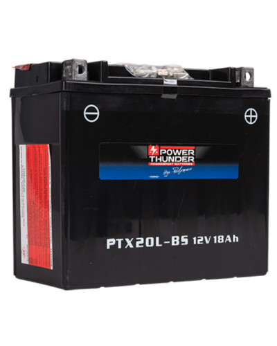 Batterie Moto POWER THUNDER BATTERIE POWER-THUNDER PTX20L-BS