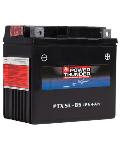 Batterie Moto POWER THUNDER BATTERIE POWER-THUNDER PTX5L-BS Batterie Moto POWER THUNDER BATTERIE POWER-THUNDER PTX5L-BS