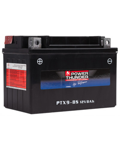 Batterie Moto POWER THUNDER BATTERIE POWER-THUNDER PTX9-BS