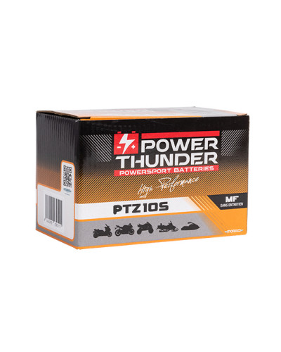Batterie Moto POWER THUNDER Batterie Power Thunder PTZ10S Batterie Moto POWER THUNDER Batterie Power Thunder PTZ10S