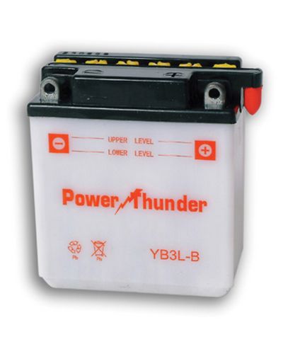 Batterie Moto POWER THUNDER YB3L-B garantie 12 mois