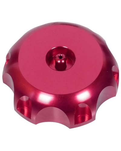 Accessoires Réservoir Moto POWY Bouchon alu CR/KX/RM ROUGE