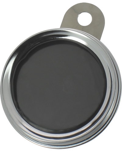 Porte Vignette Assurance Moto POWY CRIT AIR - Diam : 87 mm