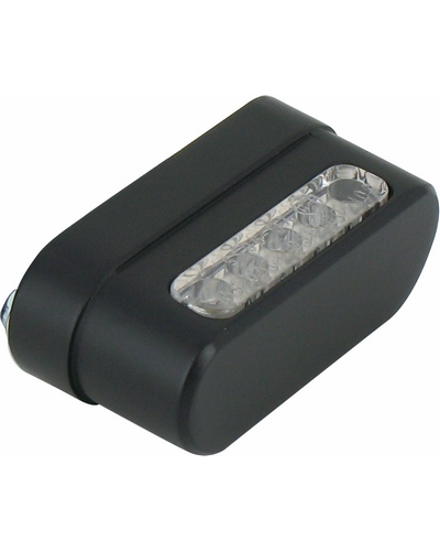 Feu De Plaque D'immatriculation Moto Keenso – LED Blanc, 12V – Universel, étanche – Fonction Feu Arrière Et Stop Intégrée