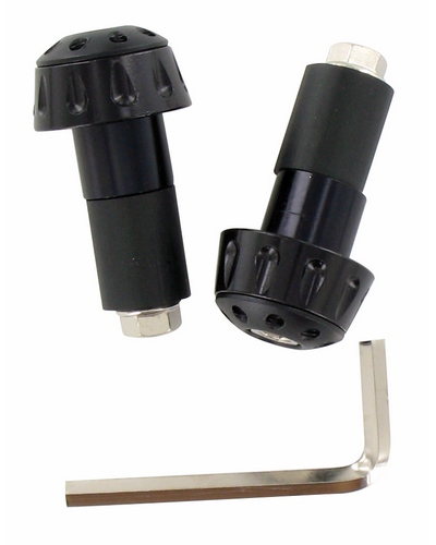 POWY Embout de guidon Two Tones NOIR