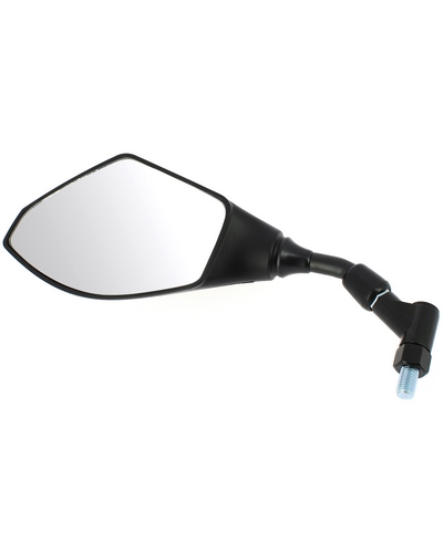 Rétroviseur Moto Universel POWY Rétroviseur Racer Noir