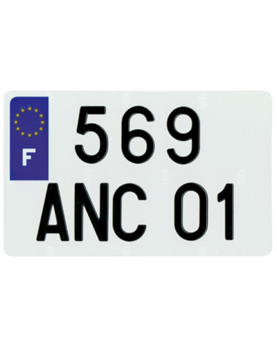 PLAQUE D'IMMATRICULATION PPI Plaques Françaises PPI 210x130 SIV Département 973 PVC 10 pièces PLAQUE D'IMMATRICULATION PPI Plaques Françaises PPI 210x130 SIV Département 973 PVC 10 pièces