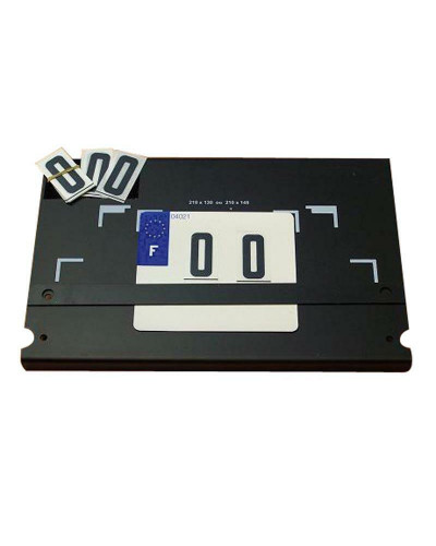 PLAQUE D'IMMATRICULATION PPI Plateau de fabrication PPI plaques immatriculation
