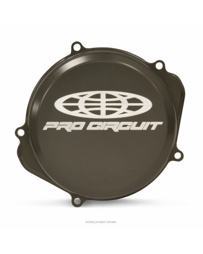 Protection Carter Moto PRO CIRCUIT Couvre-carter (embrayage) PRO CIRCUIT aluminium noir Honda CRF250R de 2004 à 2009