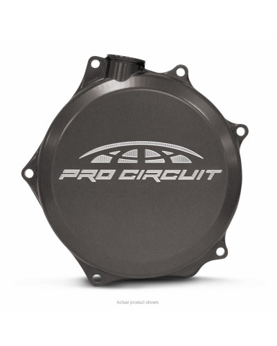 Protection Carter Moto PRO CIRCUIT Couvre-carter (embrayage) PRO CIRCUIT aluminium noir Suzuki RM-Z250 de 2007 à 2022