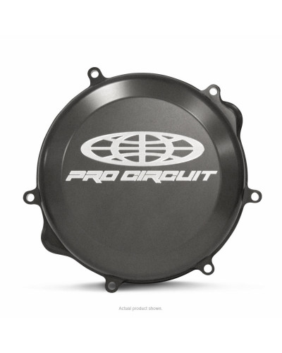 Protection Carter Moto PRO CIRCUIT Couvre-carter (embrayage) PRO CIRCUIT aluminium noir Suzuki RM250 de 2002 à 2008