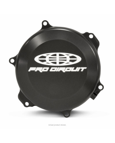 Protection Carter Moto PRO CIRCUIT Couvre-carter (embrayage) PRO CIRCUIT aluminium noir Yamaha YZ125 de 2005 à 2021